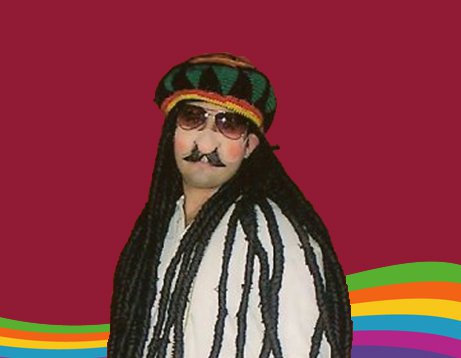 Disfraz de Bob Marley