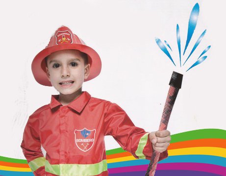 Disfraz Infantil de Bombero