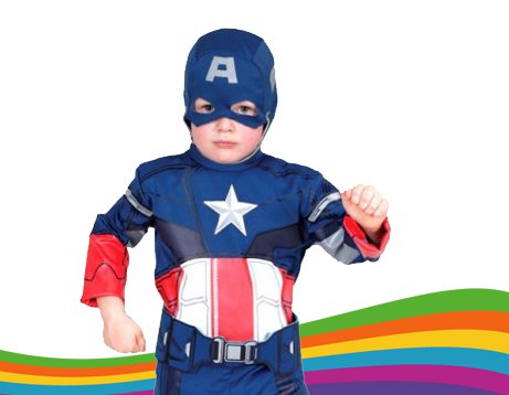 Disfraz Infantil de Capitán América