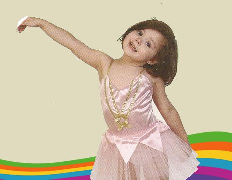 1174 Disfraz de bailarina con tutu rosa Disfraces Infantiles DisfracesMF2