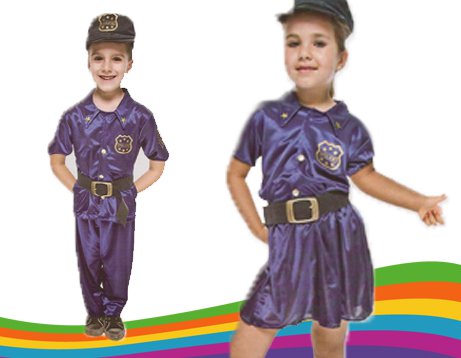 Disfraces de policías para niños y niñas