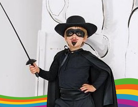 Disfraz Infantil del Zorro