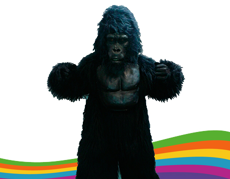 Disfraz de gorila King Kong