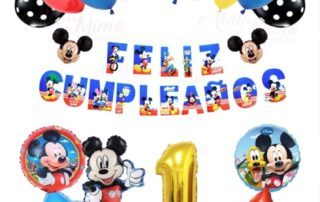 Globos con helio 10 globos de cumpleaños de Mickey