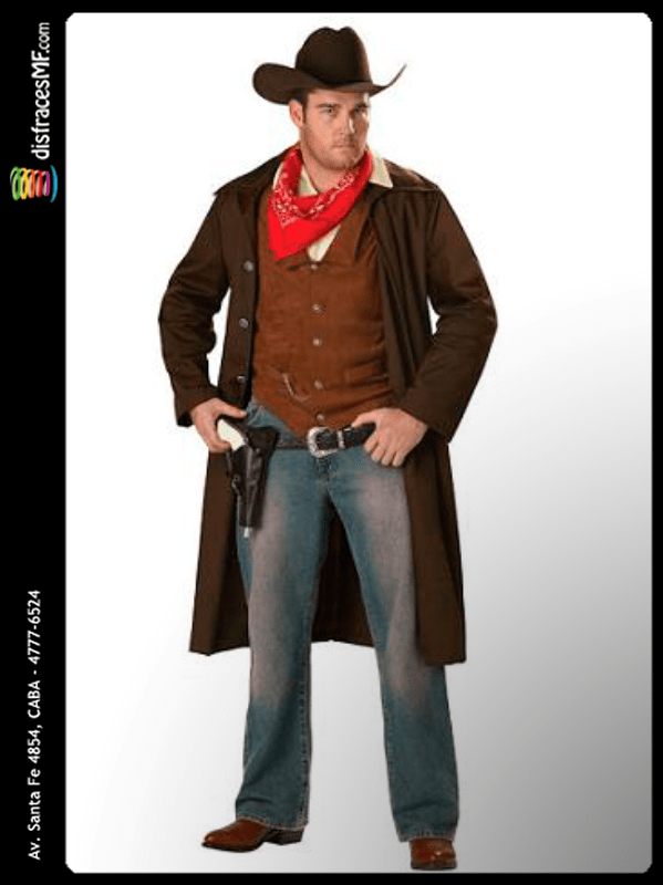 2519 Disfraz de Cowboy Disfraces para Hombres DisfracesMF