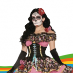 2525 Disfraz de Catrina Dia de los Muertos Disfraces para Mujeres DisfracesMF