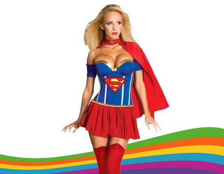 Disfraz de Supergirl
