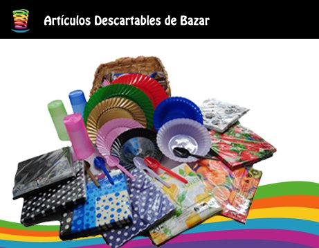 Descartables para fiestas