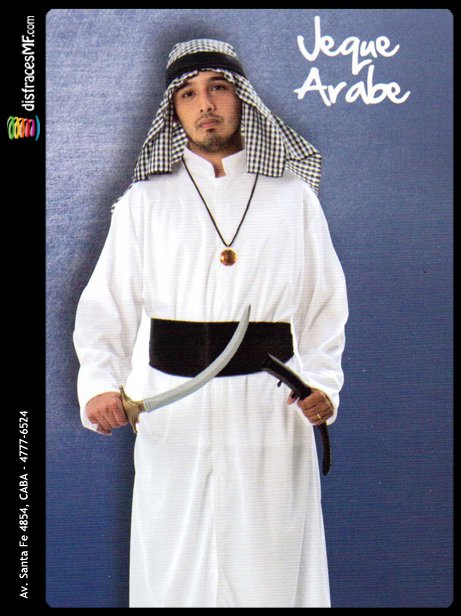 Arabe – Disfraces Todo Disfraz – Alquiler de disfraces en Capital Federal