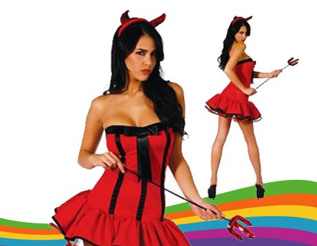 Disfraz de Diabla Sexy - Alquiler de disfraces - Disfraces MF | Alquiler de disfraces Disfraz de Diabla Sexy - Alquiler de disfraces - Disfraces MF | Alquiler de disfraces