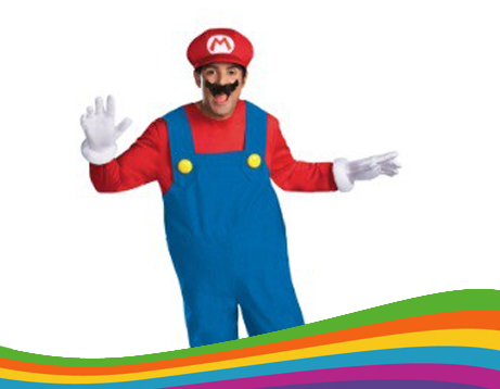 disfraz de super mario