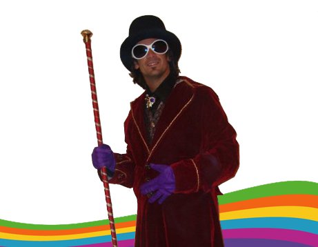 Disfraz de Willy Wonka
