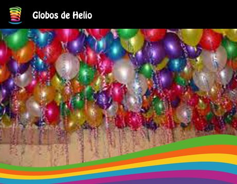 globos de helio cotillon DisfracesMF