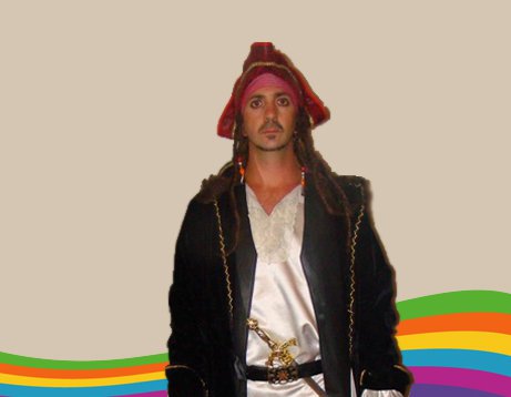 pirata del caribe disfraces para hombres DisfracesMF