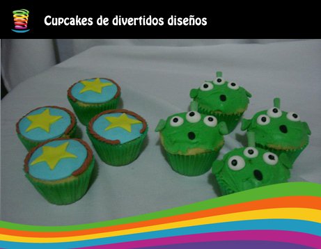 Cupcakes temáticos